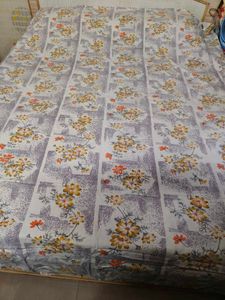 Elegant Floral print double Bed Sheet