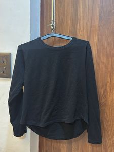 Black Long Sleeve Top