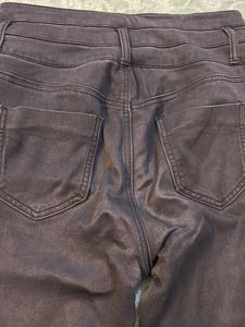 High Waist Black Trousers