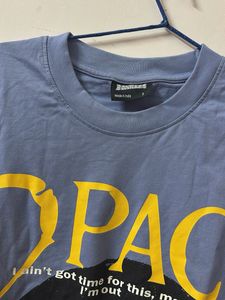 Bonkers 2Pac Graphic Print T-Shirt