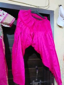 Vibrant Pink Embroidered Kurta Set