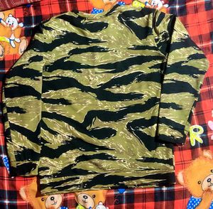 Camo Print T-Shirt