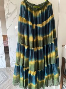Bohemian Tiered Maxi Skirt