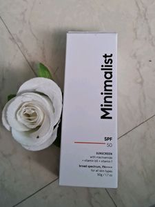 Minimalist Sunscreen