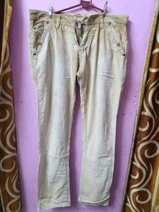 Men's Beige jeans