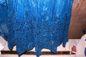 Sparkling Blue Lehenga Choli Set