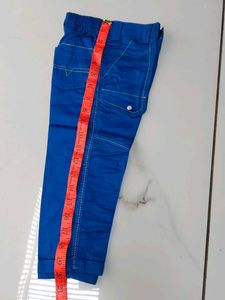 Boys Yellow &amp; Blue Shirt and Pants Set
