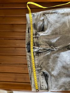 TOKYO TALKIES Acid Wash GREY Skinny Jeans