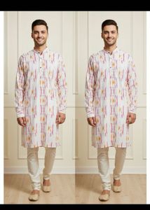 Men's Printed Kurta new wdt tag