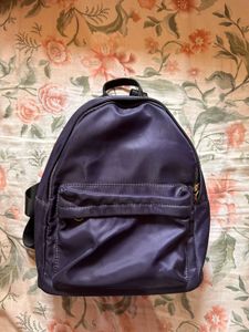 miniso Stylish Navy Blue Backpack