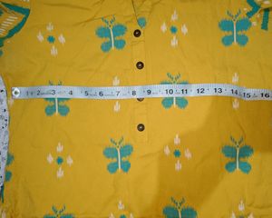 Yellow Kurti Set