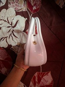 Vintage White Handbag