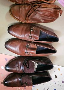 Men's Brown Leather Loafers & Shoes