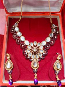 Stunning Ethnic Necklace and Earring Set