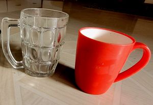 3 Set 2 Big Cups  &amp; 1 Tea Glass
