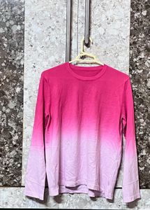 Vibrant Ombre Long Sleeve T-Shirt