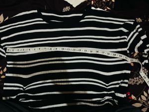 Striped Knit Sweater
