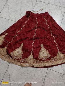 Bridal Lehenga or wear in wedding anniversary func