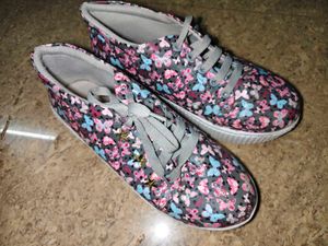 Cute Butterfly Print Sneakers