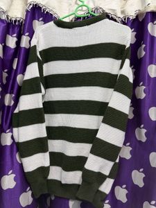 H&amp;M Striped Knit Sweater