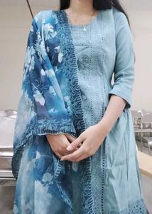 Elegant Blue Kurta Set
