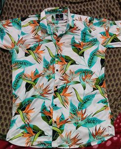 combo set Men's Tropical &amp; Black Shirt Comb