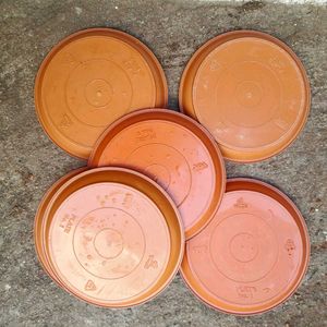 Plant Saucer Set (6 Pieces)