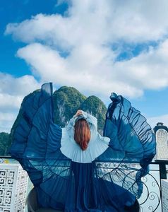 Flowy Ruffle Gown