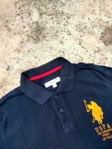 USPA Blue Polo T-Shirt