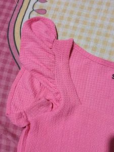 pink cute top