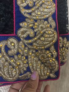 Elegant Black Saree