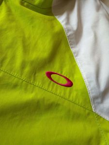 Oakley Lime Green &amp; White Technical Jacket | Vinta