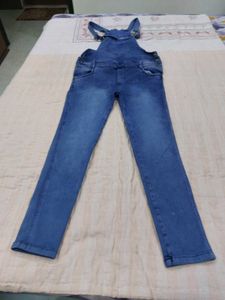 Classic Blue Denim Overalls
