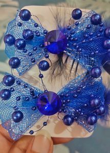 2 Bow Hair Clips
