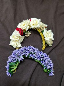 Floral Hair Accessories Set