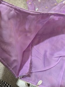 Designer Embroidered Purple Blouse