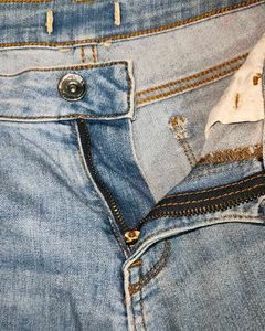 Light Wash Distressed Jeans