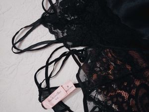 Black Lace Lingerie Set