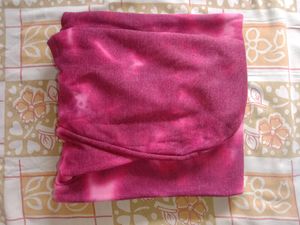 Trendy Tie-Dye Pink Hoodie