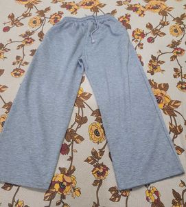 Grey Wide Leg Lounge Pants