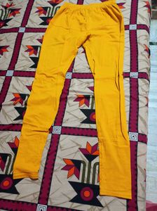 Mustard Yellow Kurti with leggie