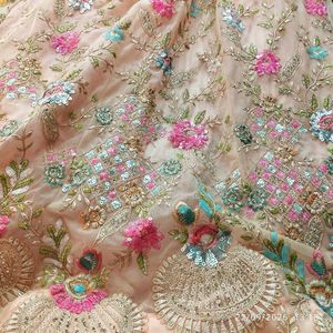 multi    Embroidered Lehenga Choli