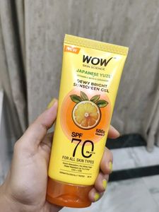 WOW Japanese Yuzu Sunscreen SPF 50 | Sealed