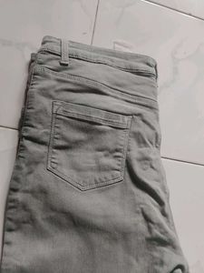 Grey Skinny Fit Jeans