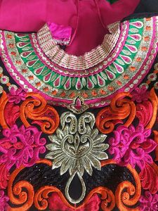 Vibrant Embroidered Kurti Top