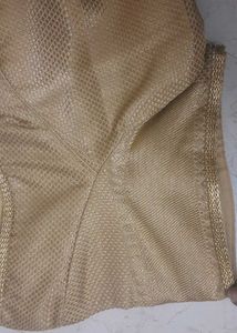 Readymade Ethnic Golden blouse for sarees