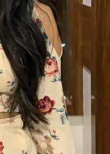 Floral Print Two-Piece Set