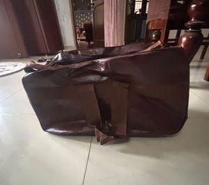 Spacious Brown Travel Duffel Bag