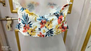 Floral Smocked Tube Top