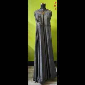 Grey Ithnic Gown